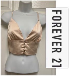 Forever 21 Sand Triangle Bralette